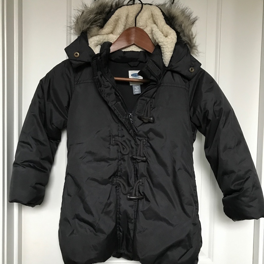 Sherpa Lined Hooded Parka Boys 5T Coat