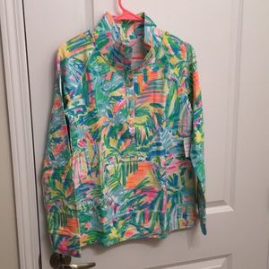 NWT Lilly Pulitzer Captain Popover Sea Salt Sun M
