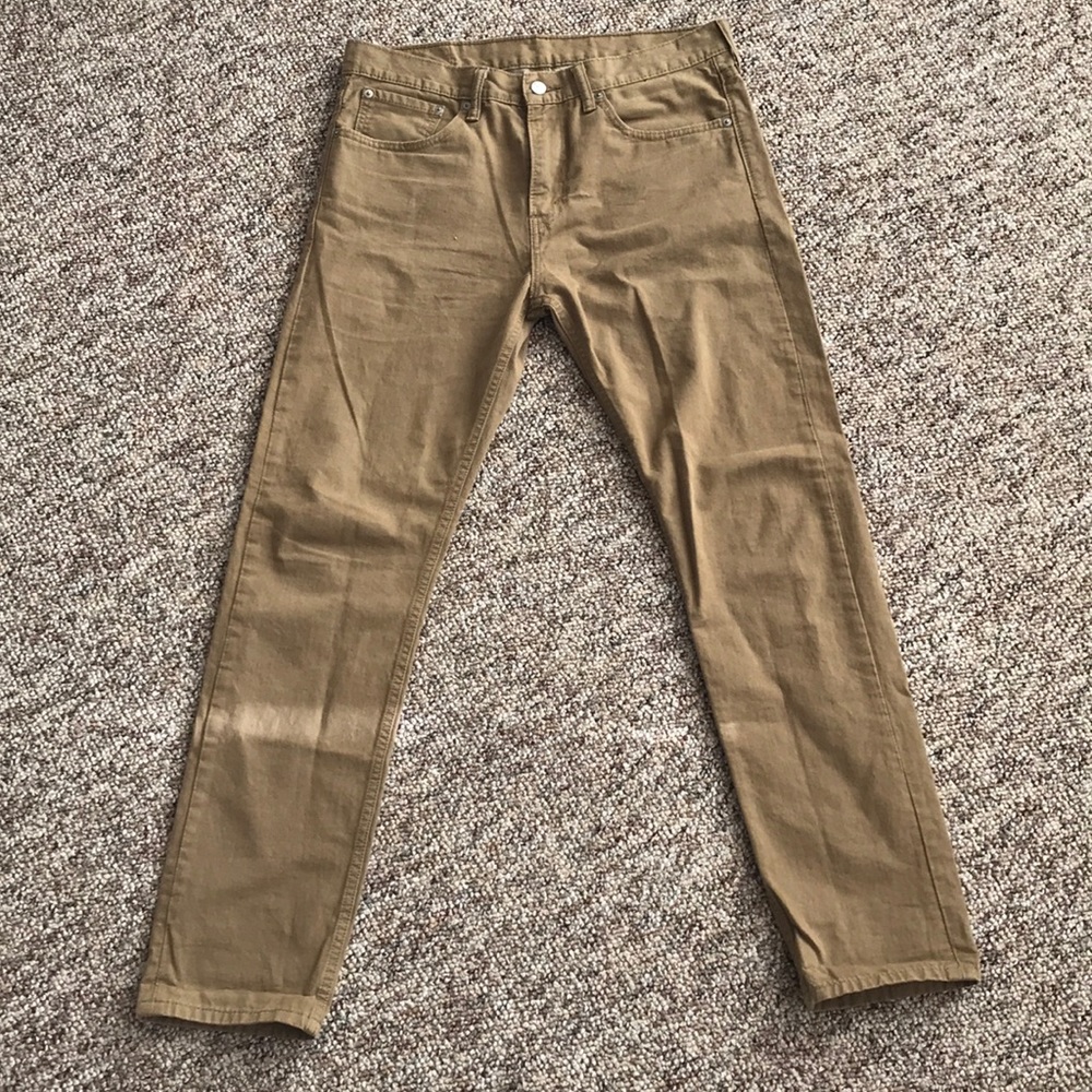 Levi Strauss - Slim Fit Denim Khaki Pants