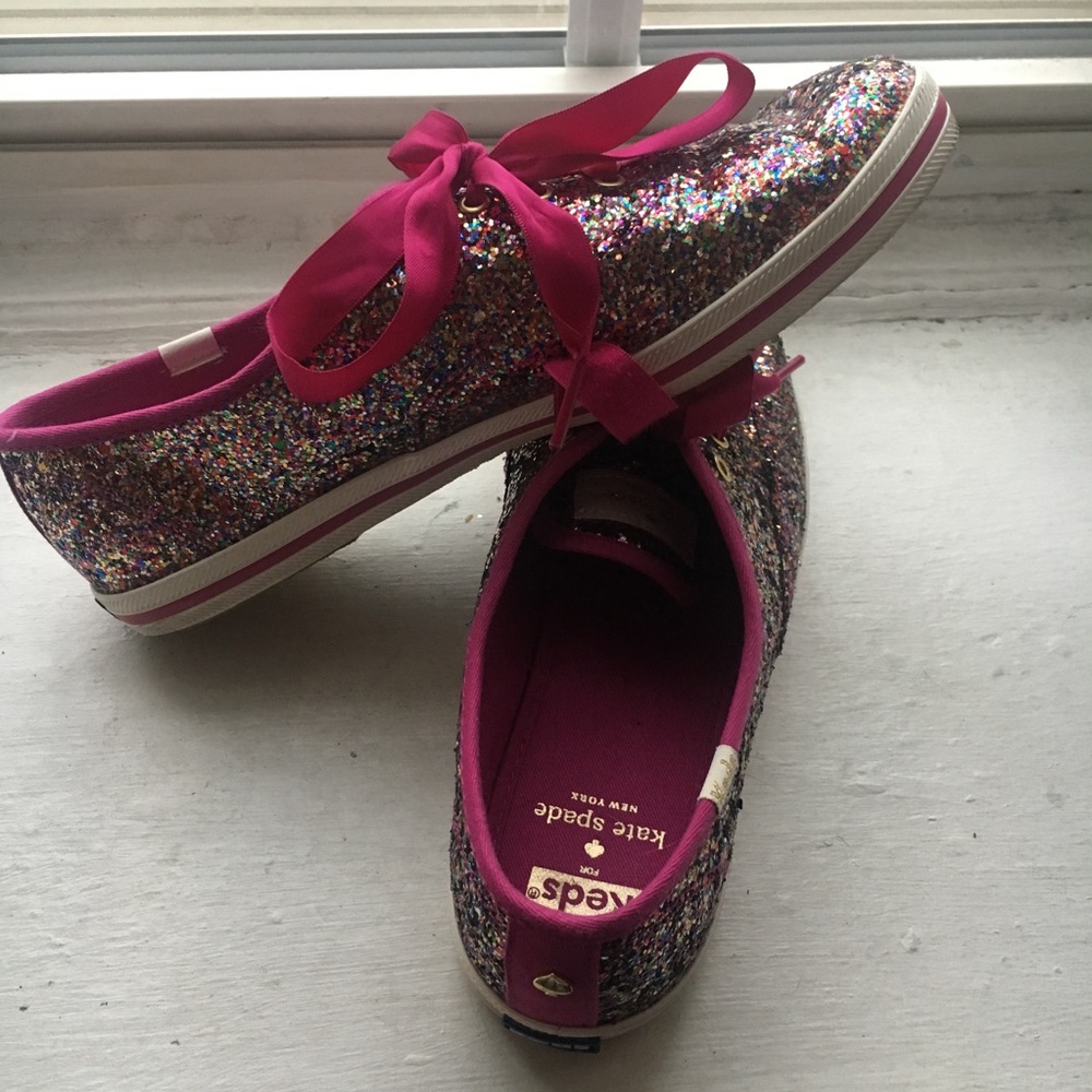 Sequin Kate Spade Keds