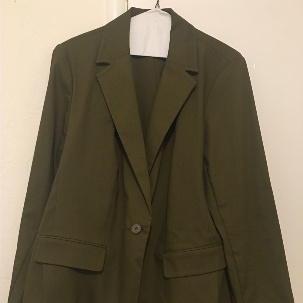 Lane Bryant Modern Collection Jacket - Olive