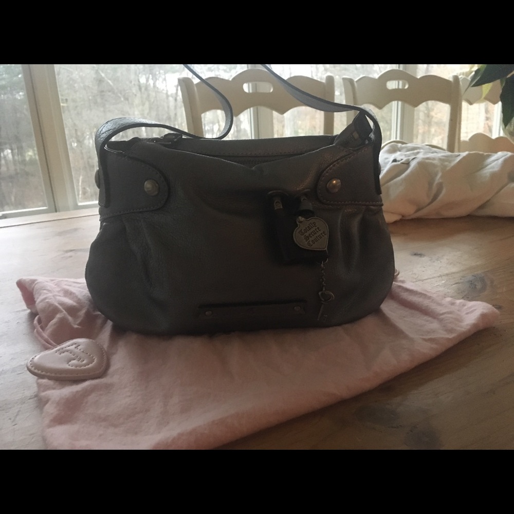 Juicy Couture handbag small grey with dust bag