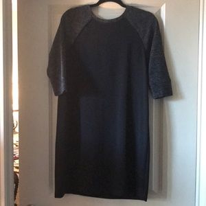 Black and grey dress