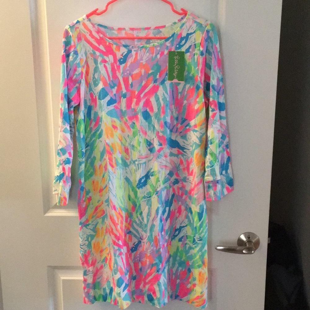 NWT Lilly Pulitzer Marlow Dress Sparkling Sands M