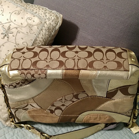 COACH ZOE HOBO, Sparkle Leather bag, NWOT❣️ - Picture 2 of 6