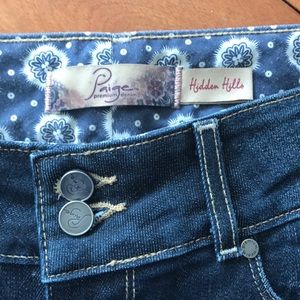 Paige Hidden Hills premium denim jeans sz 27