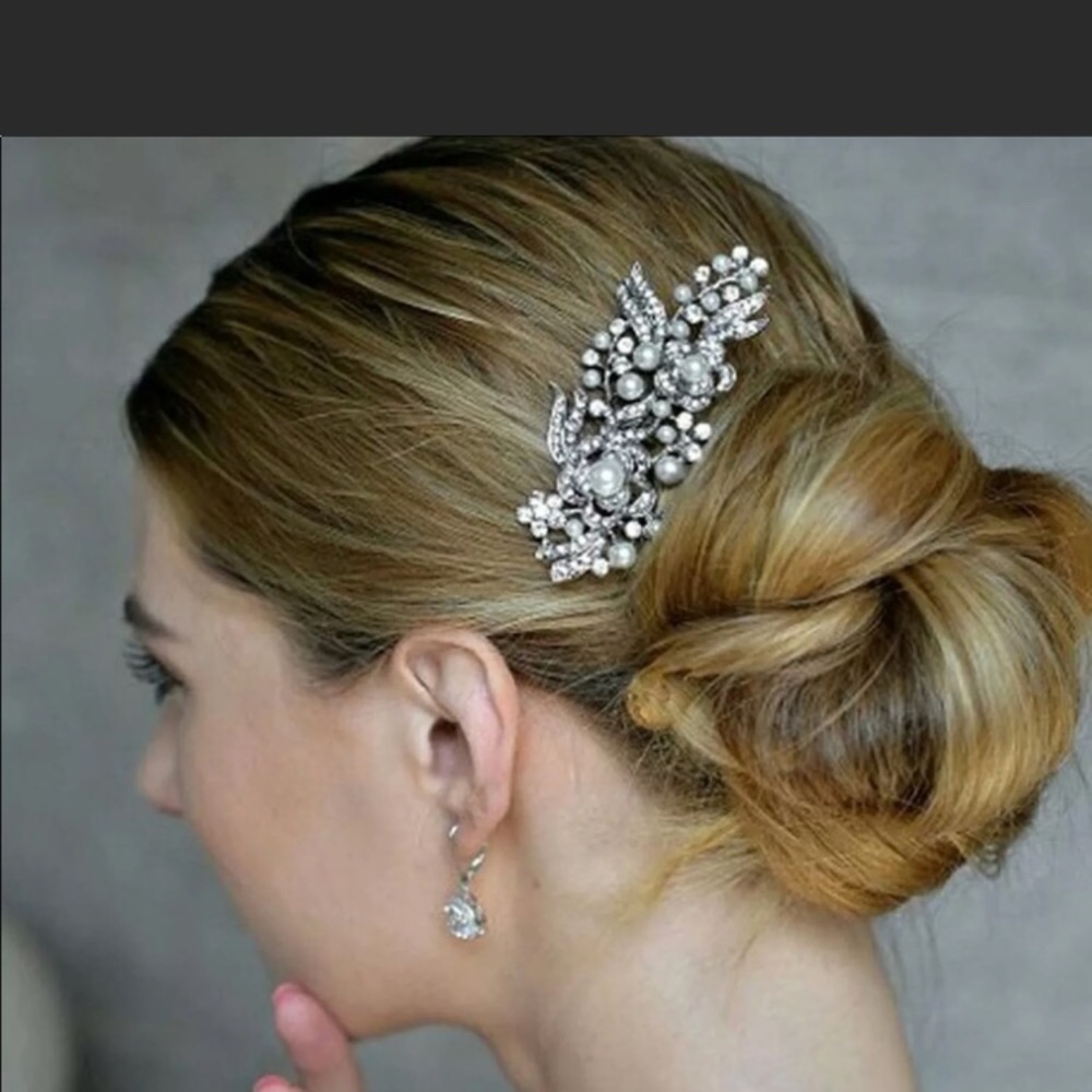 Bridal hair comb