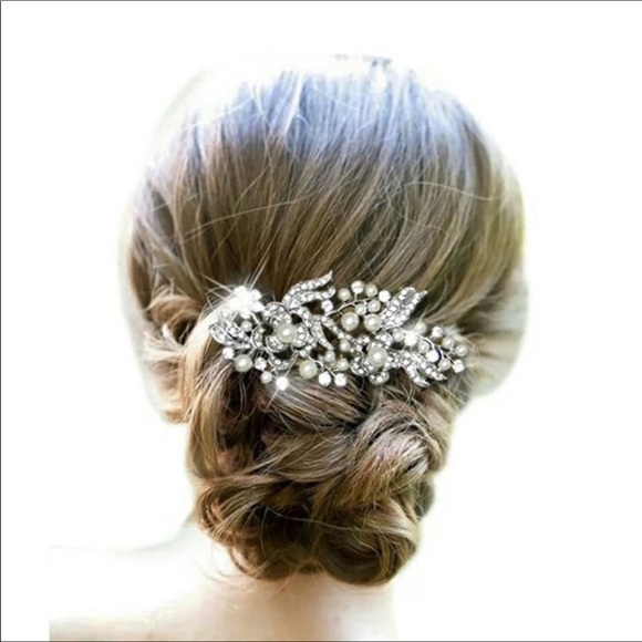 Bridal hair comb - Picture 2 of 2