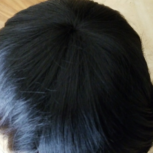 Black Layered Bob Wig main image 7