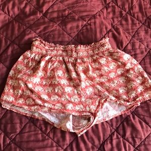 Elephant design flows shorts
