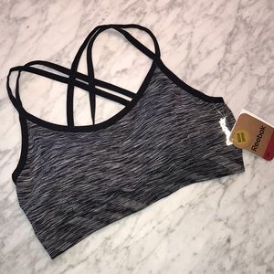 Reebok Cosmos Seamless Spacedye Strappy Bra