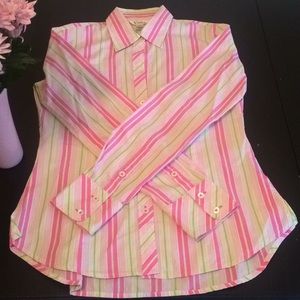 Lilly Pulitzer Vintage striped button down