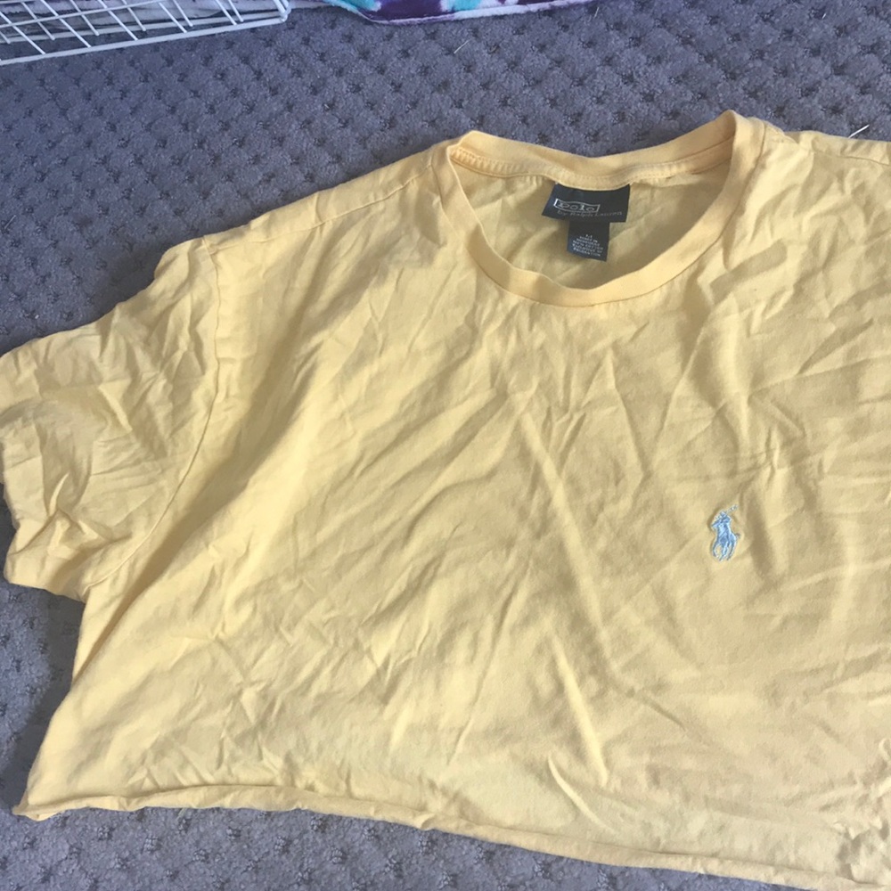 Polo by Ralph Lauren yellow T-shirt