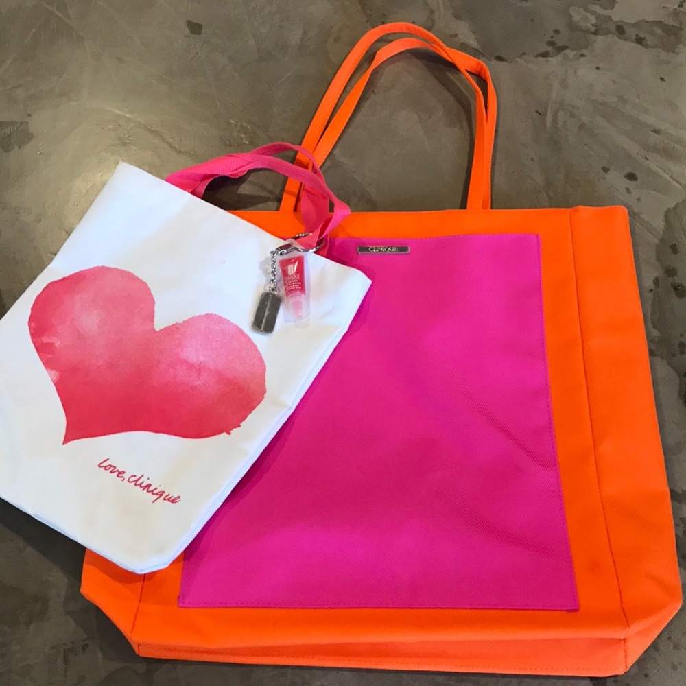NEW! Bundle of Clinique canvas bags