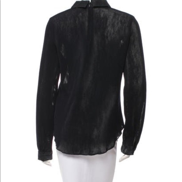 ❤️❤️ Giada Forte open knit sweatshirt with contrast at collar, ❤️❤️ - Picture 3 of 3