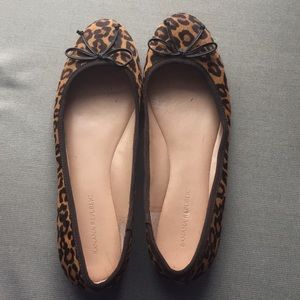 Banana Republic cheetah print flats