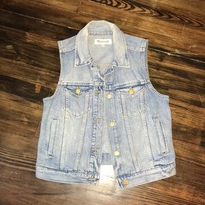 Madewell denim vest