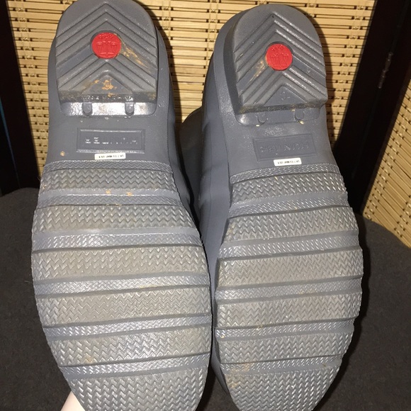 Hunter boot dark grey with blue undertones size 9 - Picture 4 of 6