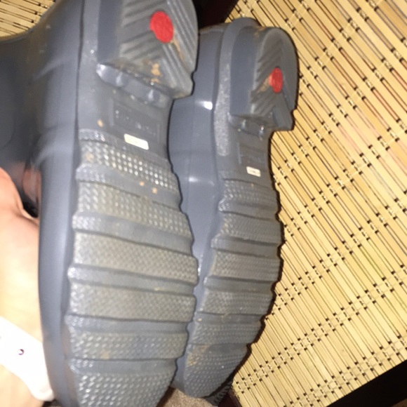 Hunter boot dark grey with blue undertones size 9 - Picture 5 of 6