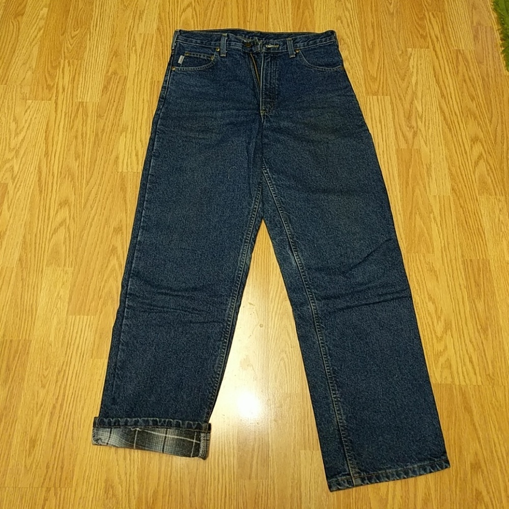Carhartt Flannel Lined Jeans