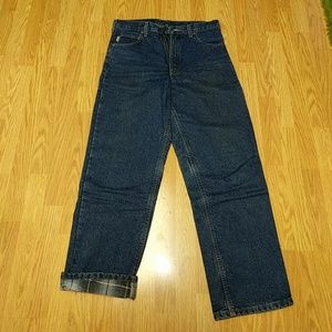 Carhartt Flannel Lined Jeans