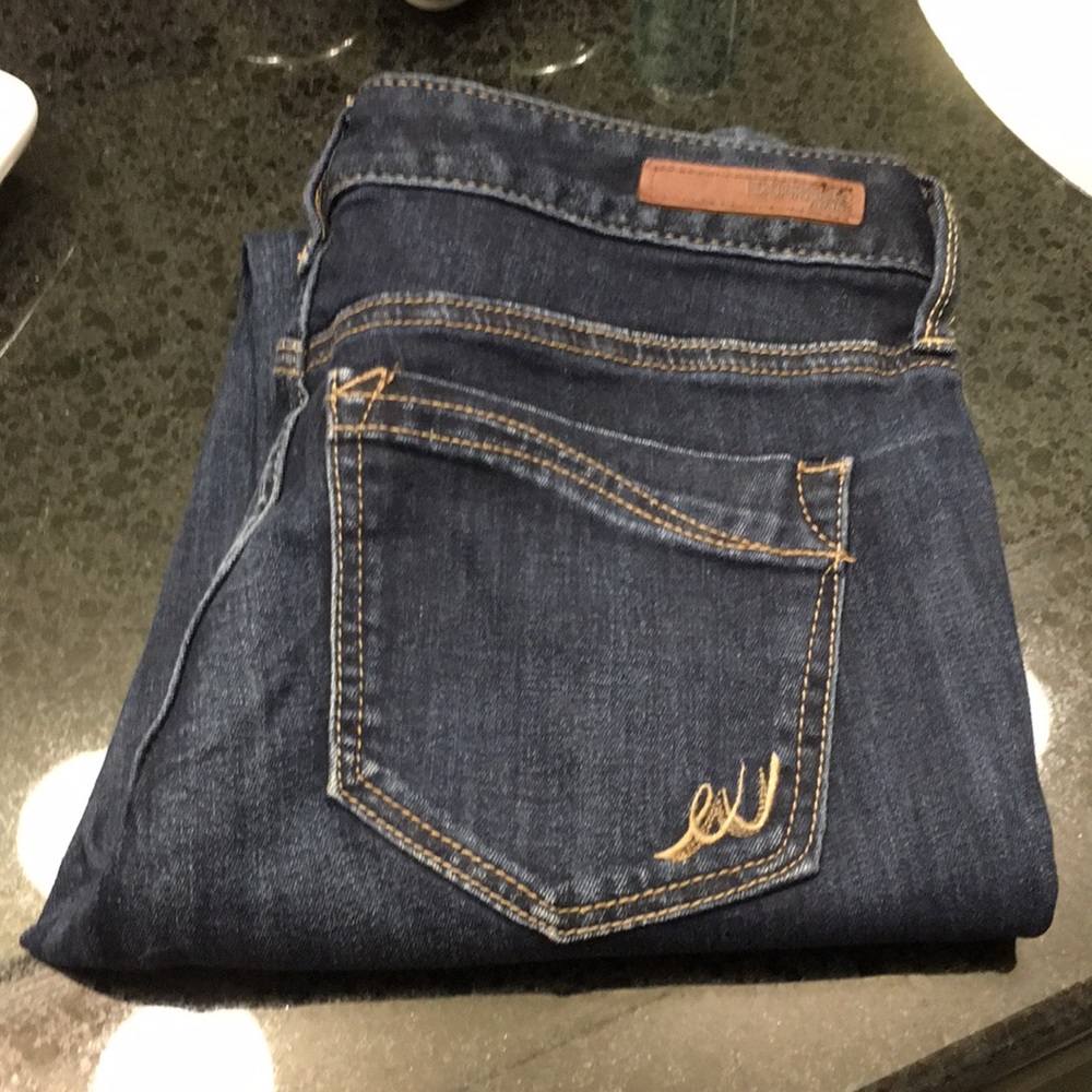 Low rise skinny jeans