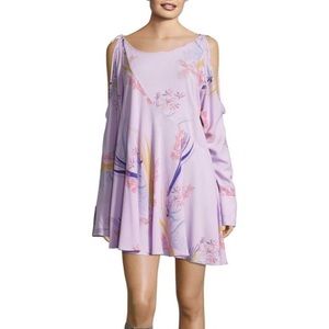 [Free People] NWT Open Shoulder Floral Dress