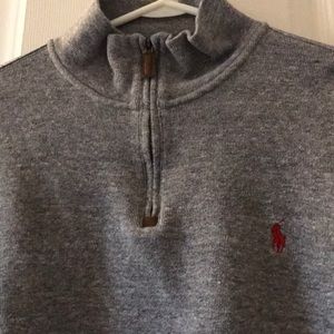 Polo quarter zip sweater