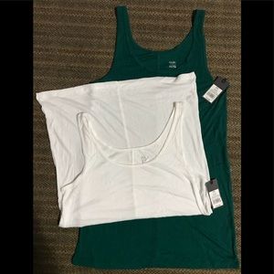 BUNDLE OF 2 MOSSIMO TANK TOPS