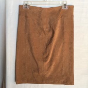 LAST DAY Karen Kane Suede Skirt