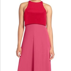 Jill Stuart Colorblock gown size 4