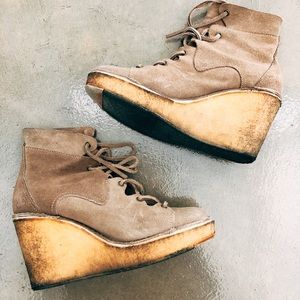 Pierre Hardy wedge boots Size 40