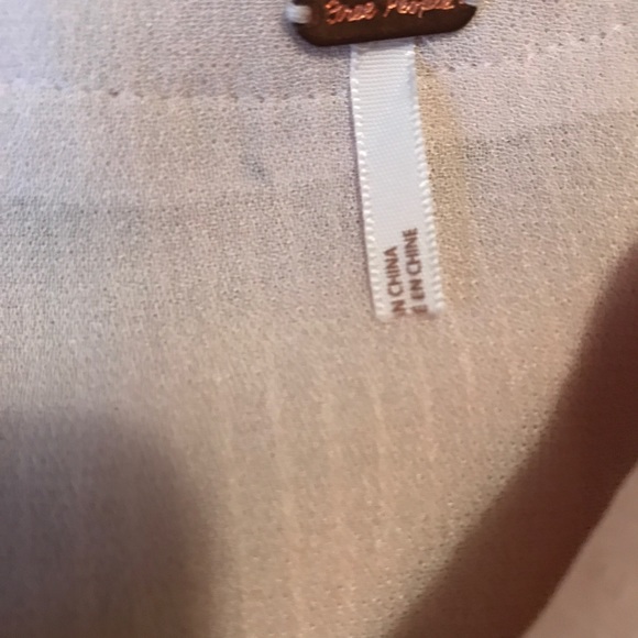 Free People Sequin Blouse in Blush S NWOT - Picture 5 of 7