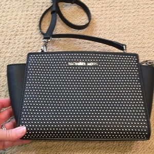 Like new -Michael Kors studded shoulder bag