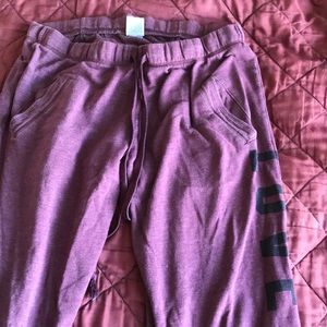 Pink Maroon Sweats