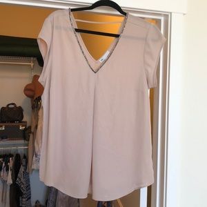 Tan DR2 Large Polyester Shirt.