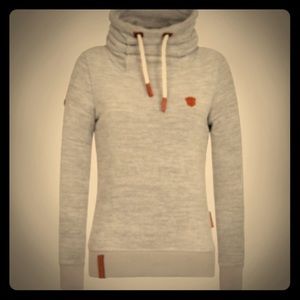 NAKETANO grey hoodie sweatshirt
