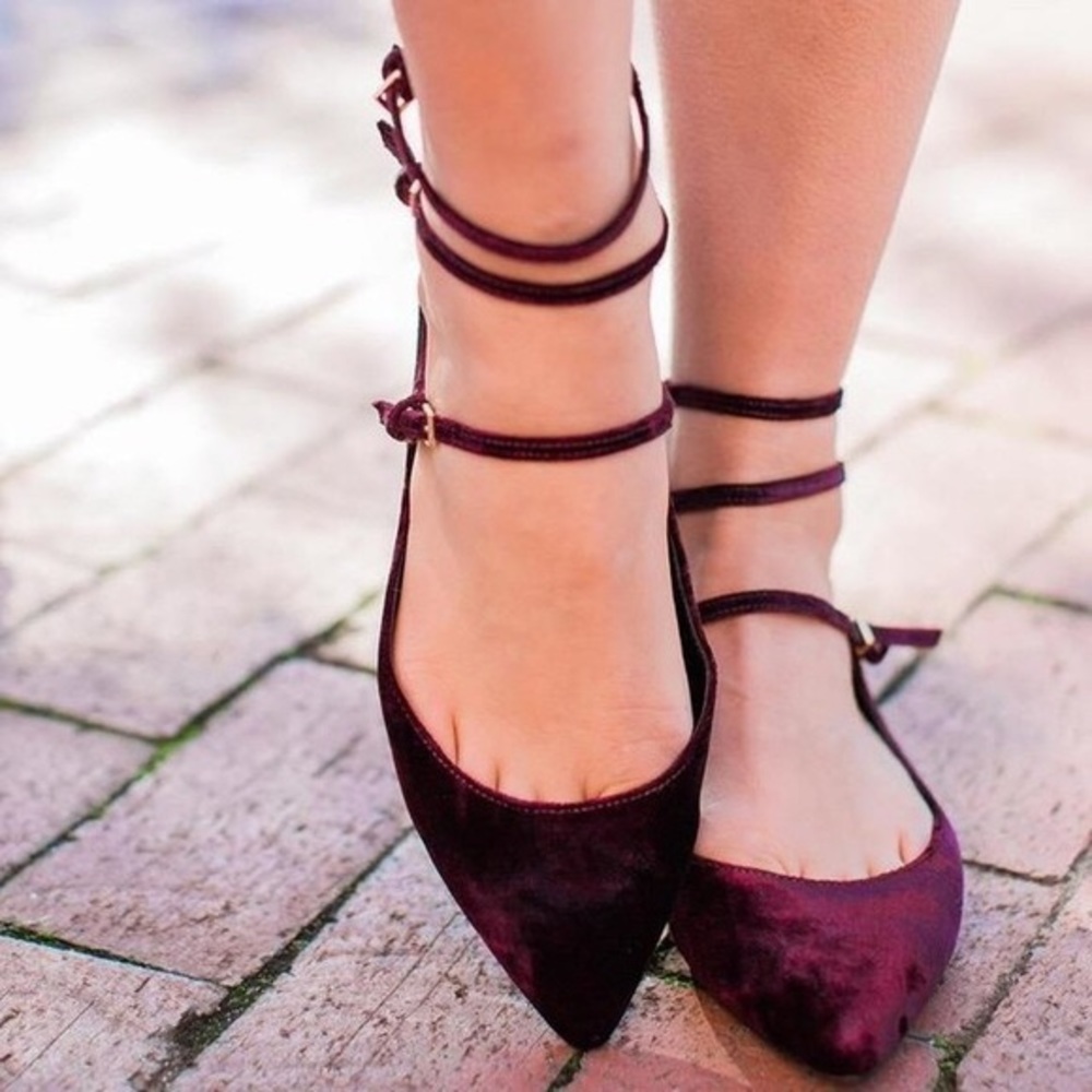 Banana Republic strappy ballet flats
