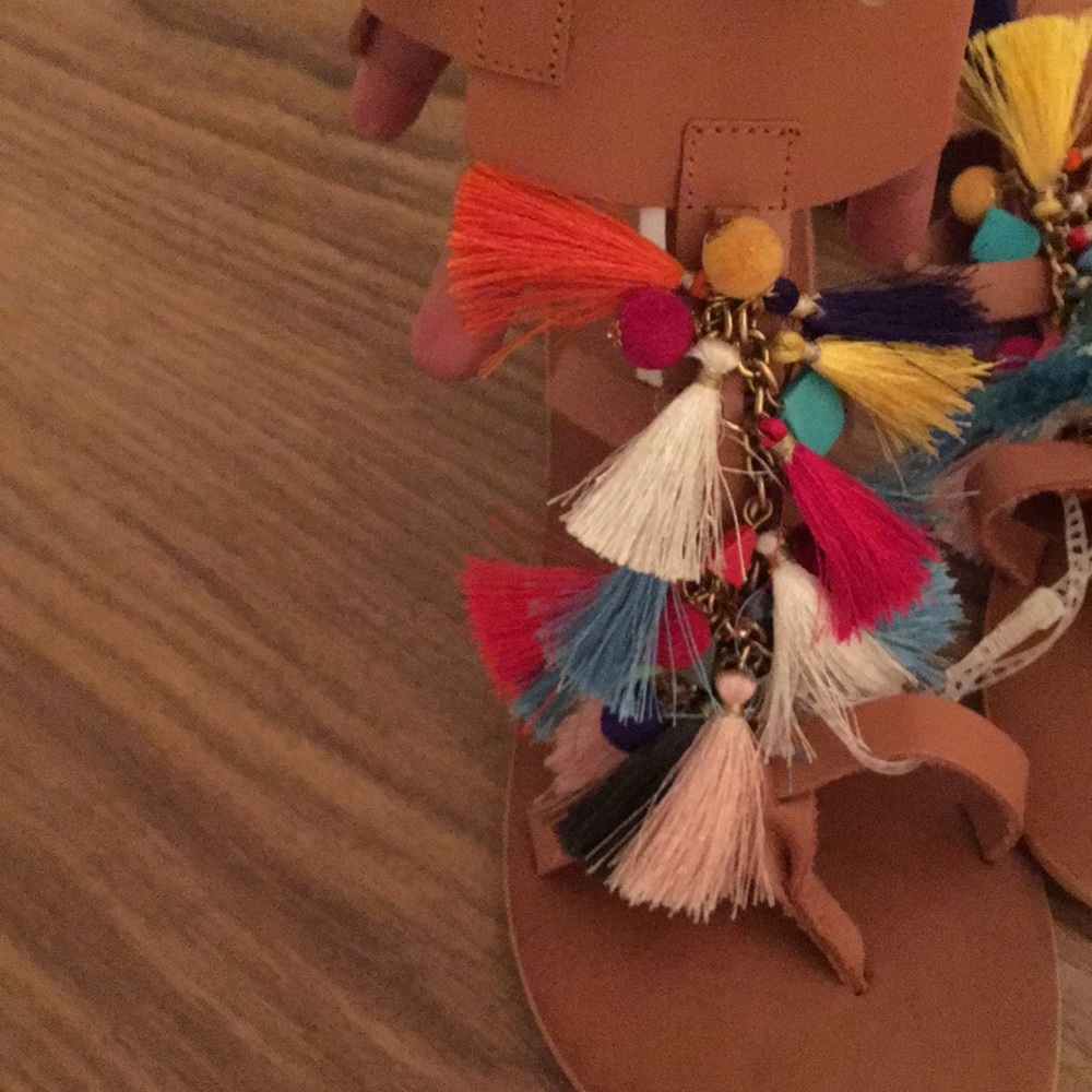 NWT Steve Madden COLORFUL Wmns 9 Sandal - Picture 3 of 9