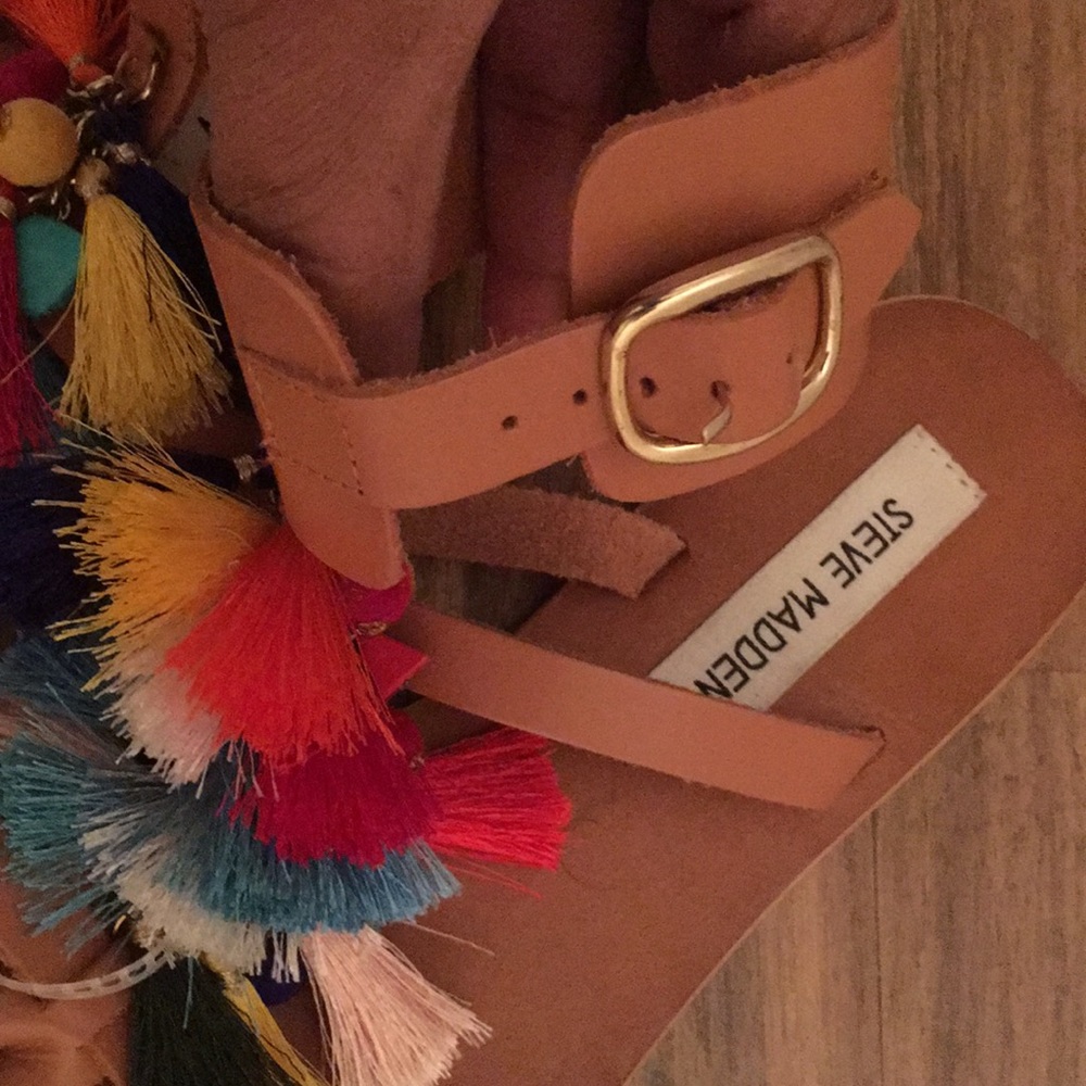 NWT Steve Madden COLORFUL Wmns 9 Sandal - Picture 4 of 9