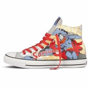 Men's 5.5/ Women's 7.5 Superman Converse