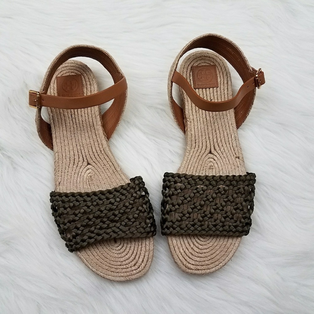 Tory Burch Solemar Flat Espadrille Sandals