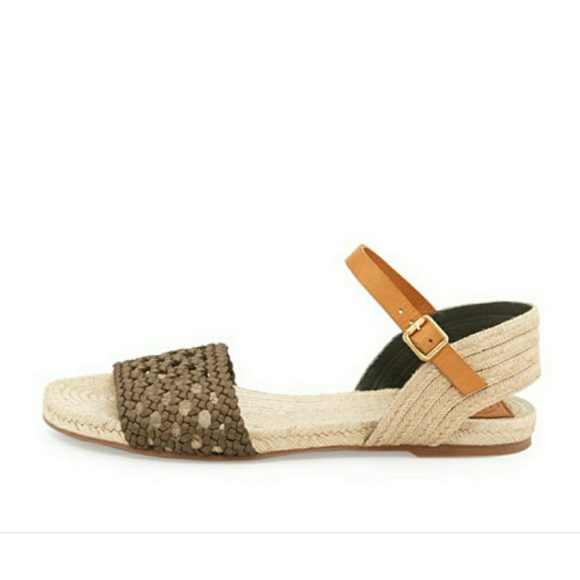 Tory Burch Solemar Flat Espadrille Sandals - Picture 8 of 8