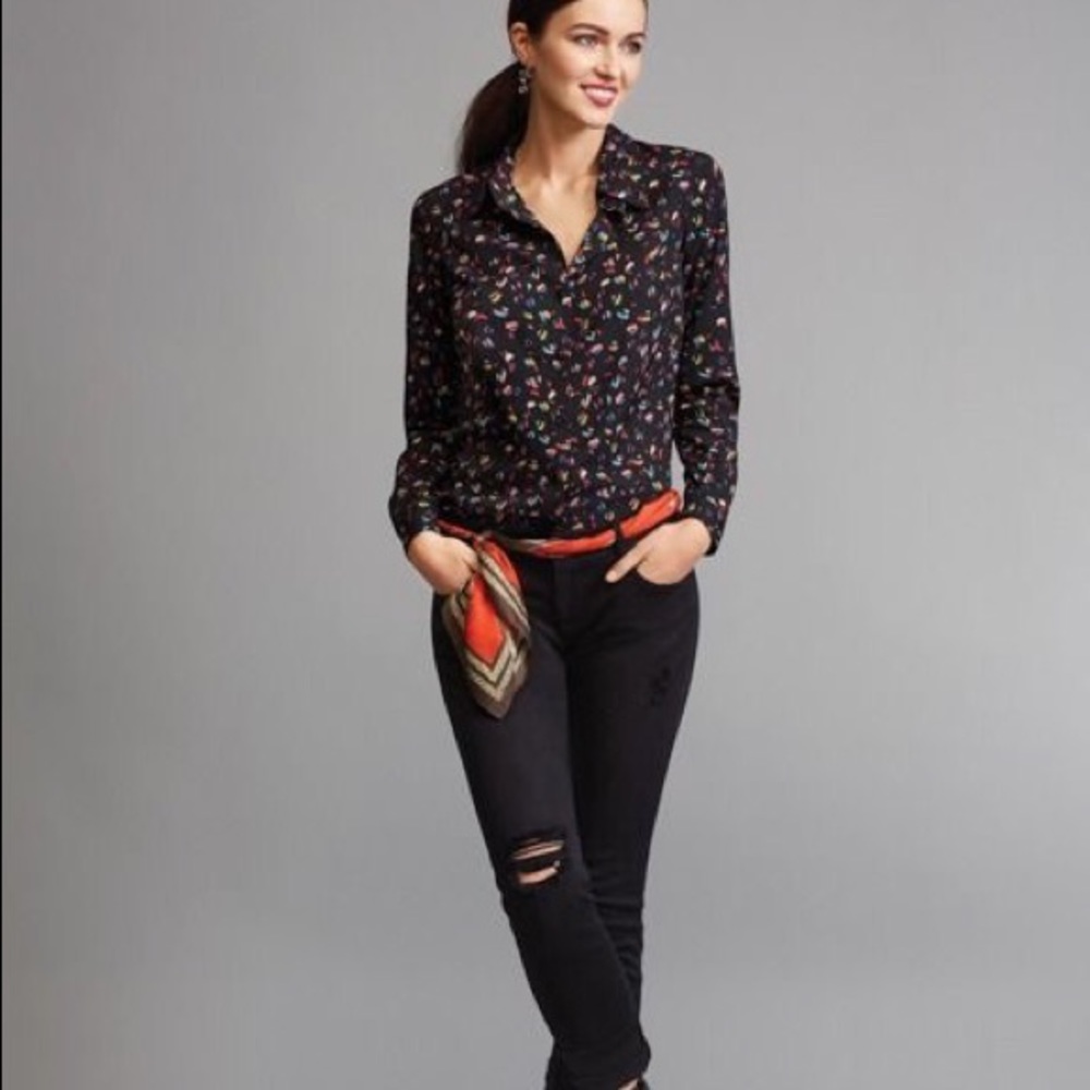 Cabi long sleeve blouse