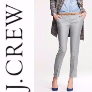J. CREW Tollegno Cafe Capri Gray Wool