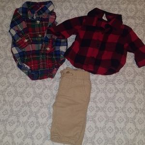 Adorable baby boy bundle.