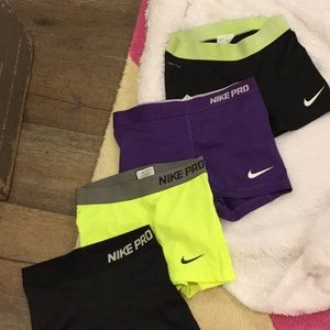 NIKE PRO TRAINING SHORTS SZ SM