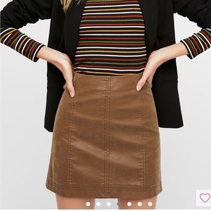 Free People Modern Femme Vegan mini skirt