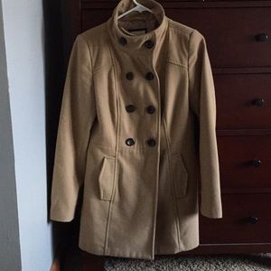 Old Navy camel color pea coat