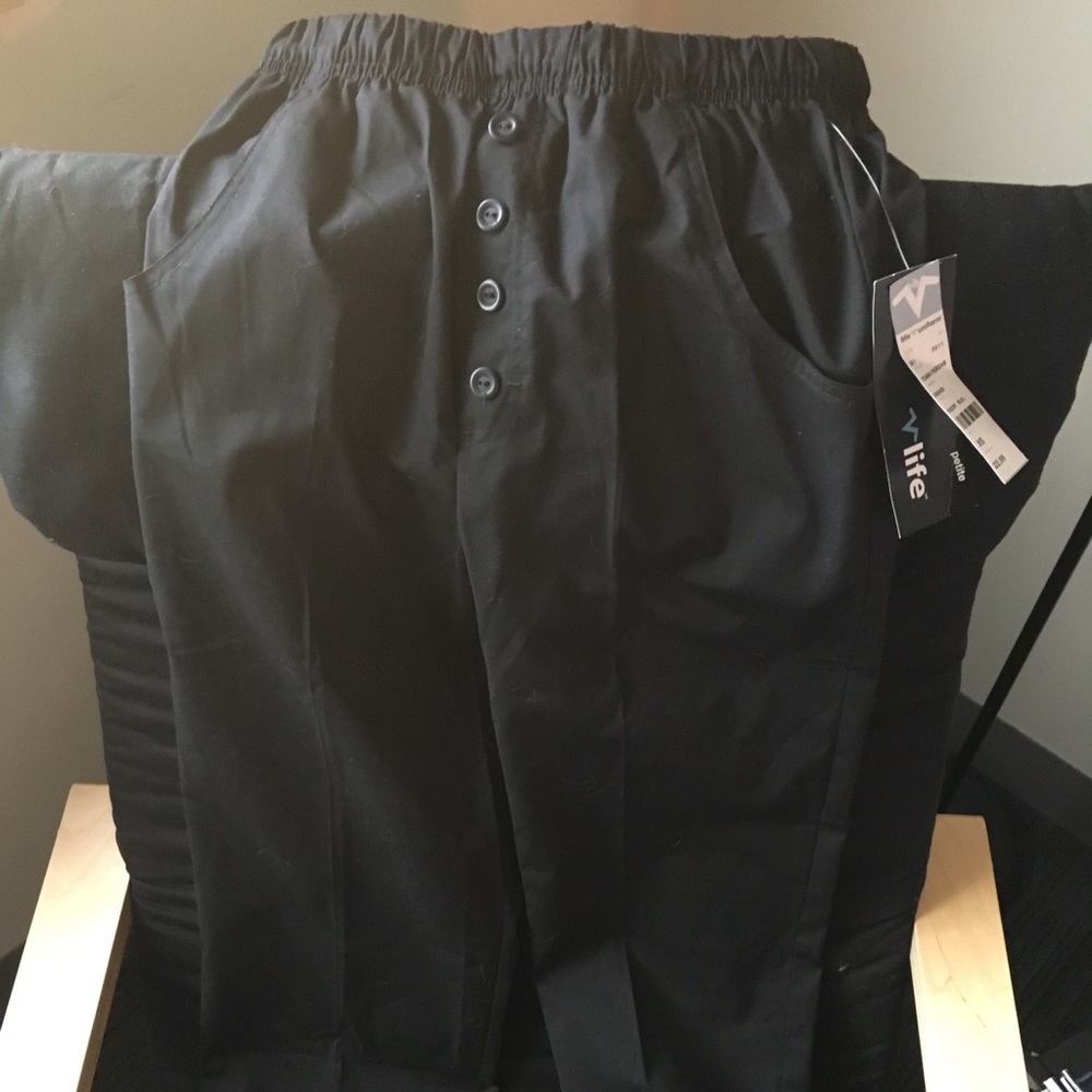 Black V Life Scrub pants size XS